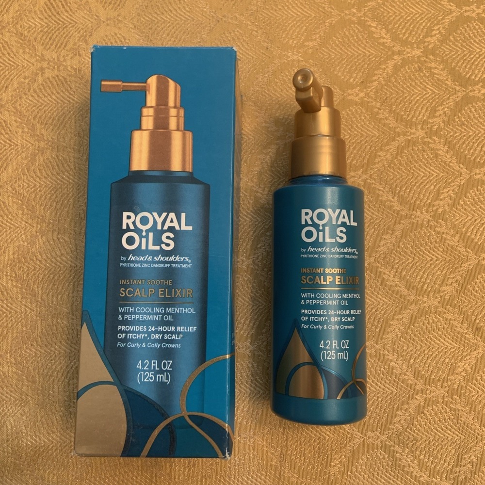 Head & Shoulders Royal Oils Instant Soothe Scalp Elixir 4.2oz Ex. 2027